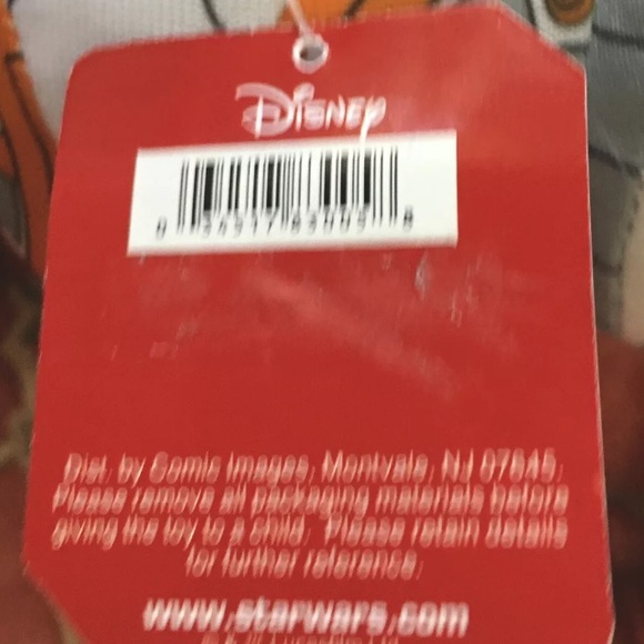 NWT BB8 6” Droid “Star Wars: The Force Awakens” Soft Microfiber Toy - Picture 5 of 5